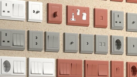 40 sockets & switches - Retrotouch Simplicity Socketes