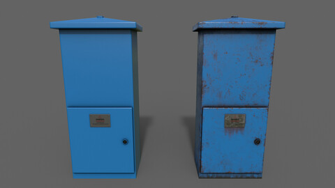 PBR Electric Box (Blue) Ver.4