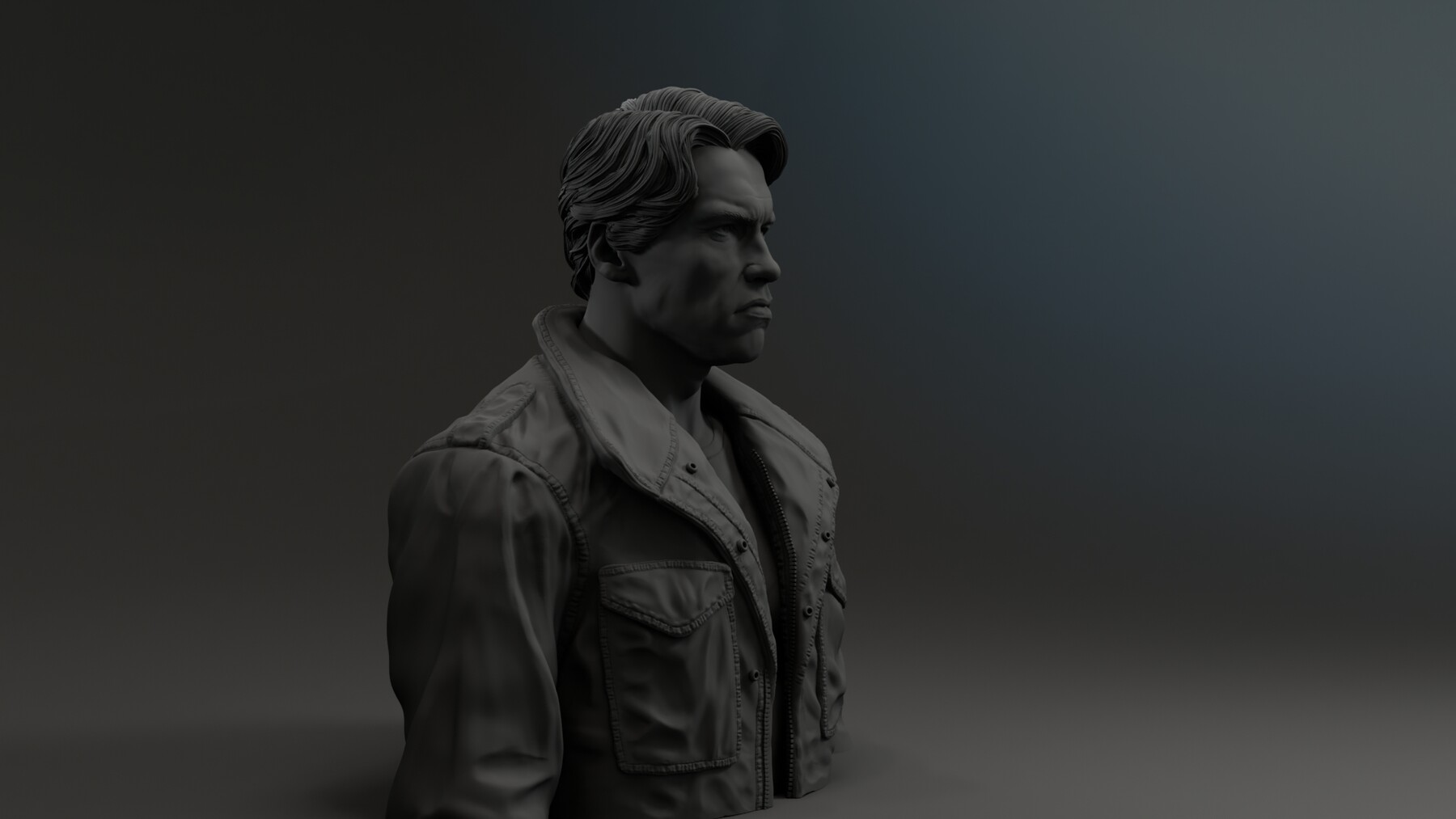 ArtStation - Arnold Schwarzenegger - T-800 - Terminator 1984 | Resources