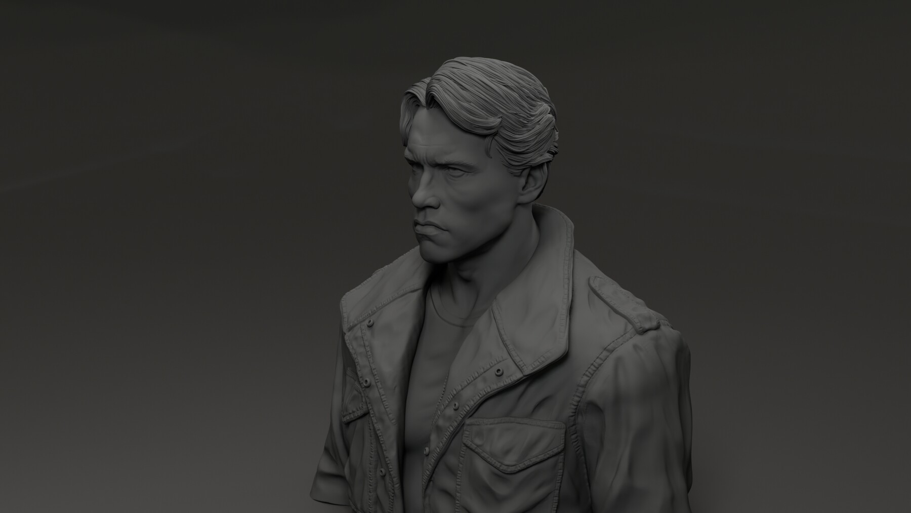 ArtStation - Arnold Schwarzenegger - T-800 - Terminator 1984 | Resources
