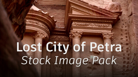 Lost City of Petra - Stock Image Pack