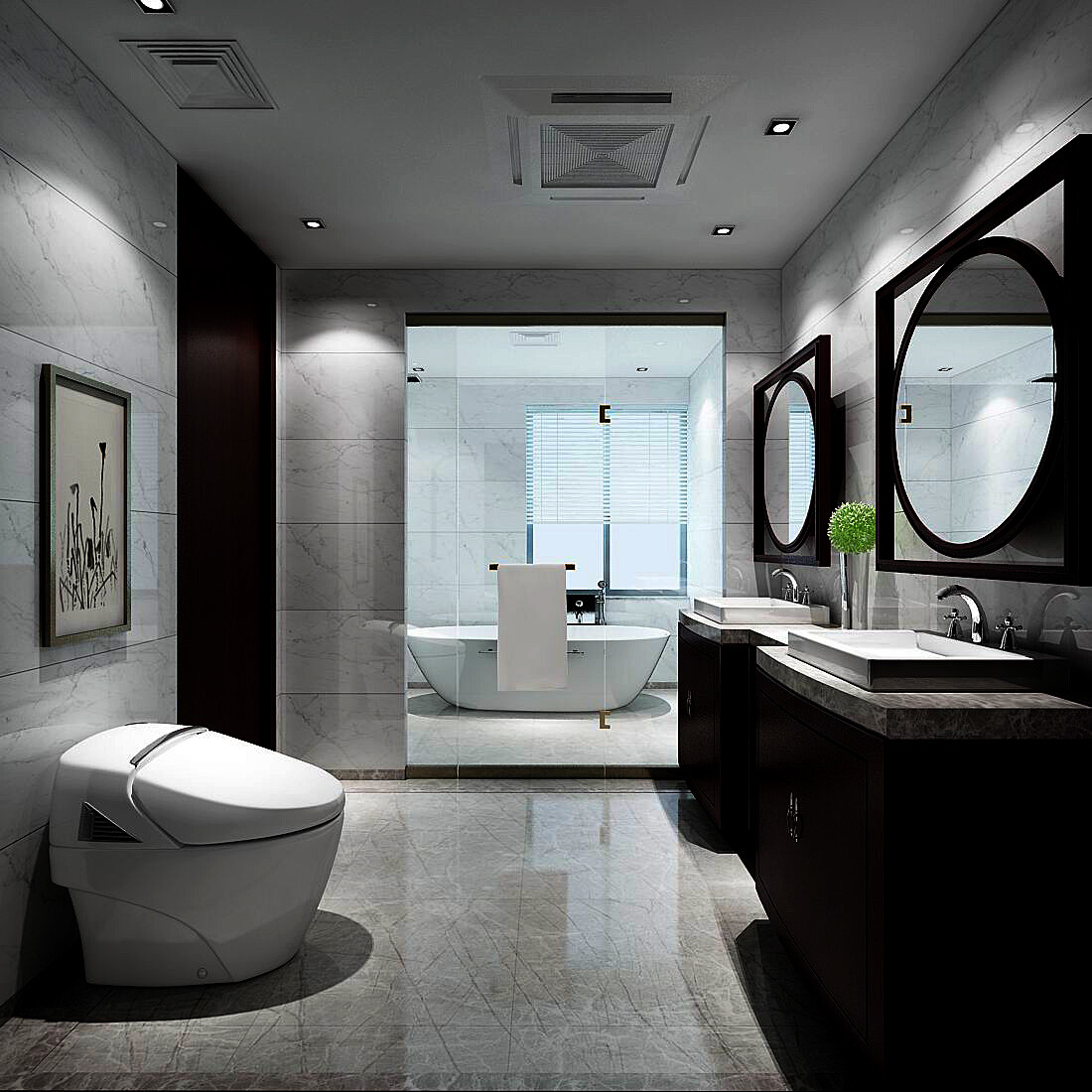 ArtStation - bathroom design complete model 139 | Resources