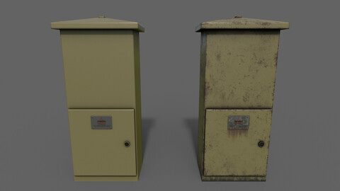PBR Electric Box (Brown) Ver.4