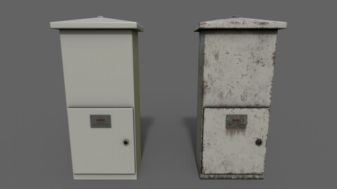 PBR Electric Box (LightGrey) Ver.4