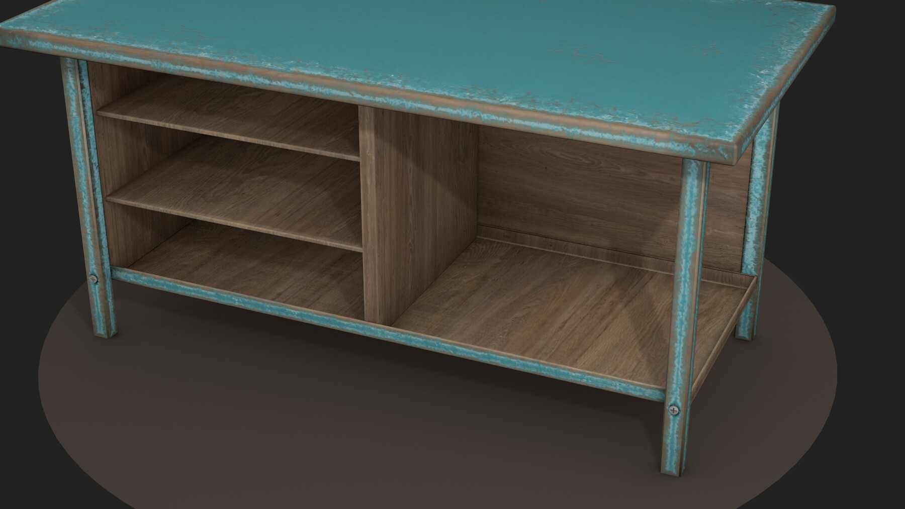 ArtStation Old work table Resources