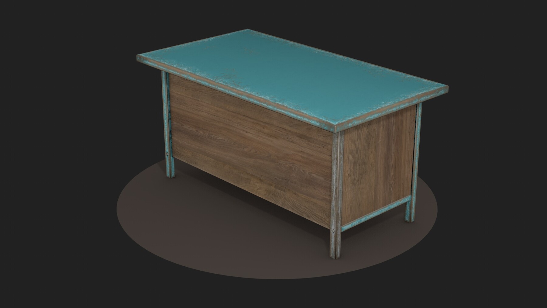 ArtStation Old work table Resources