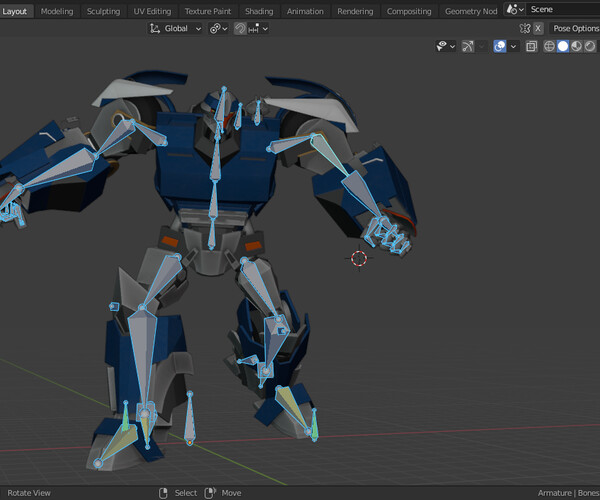 ArtStation Breakdown Transformers Prime Character Rig Game Assets