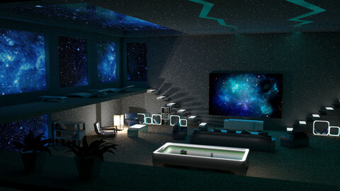 Space Theme Room