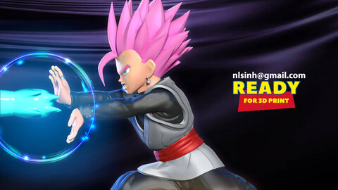 Teen Gohan Black - Kamehameha