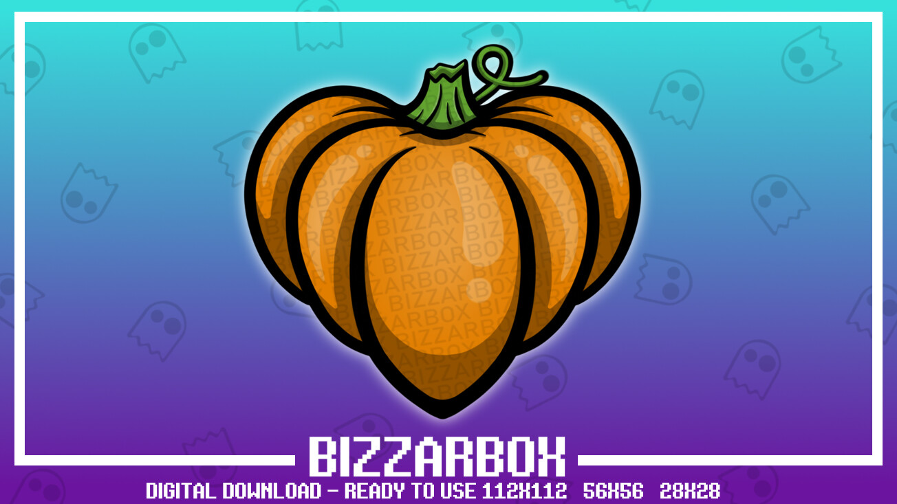 ArtStation - Twitch Sub Badges: Pumpkins