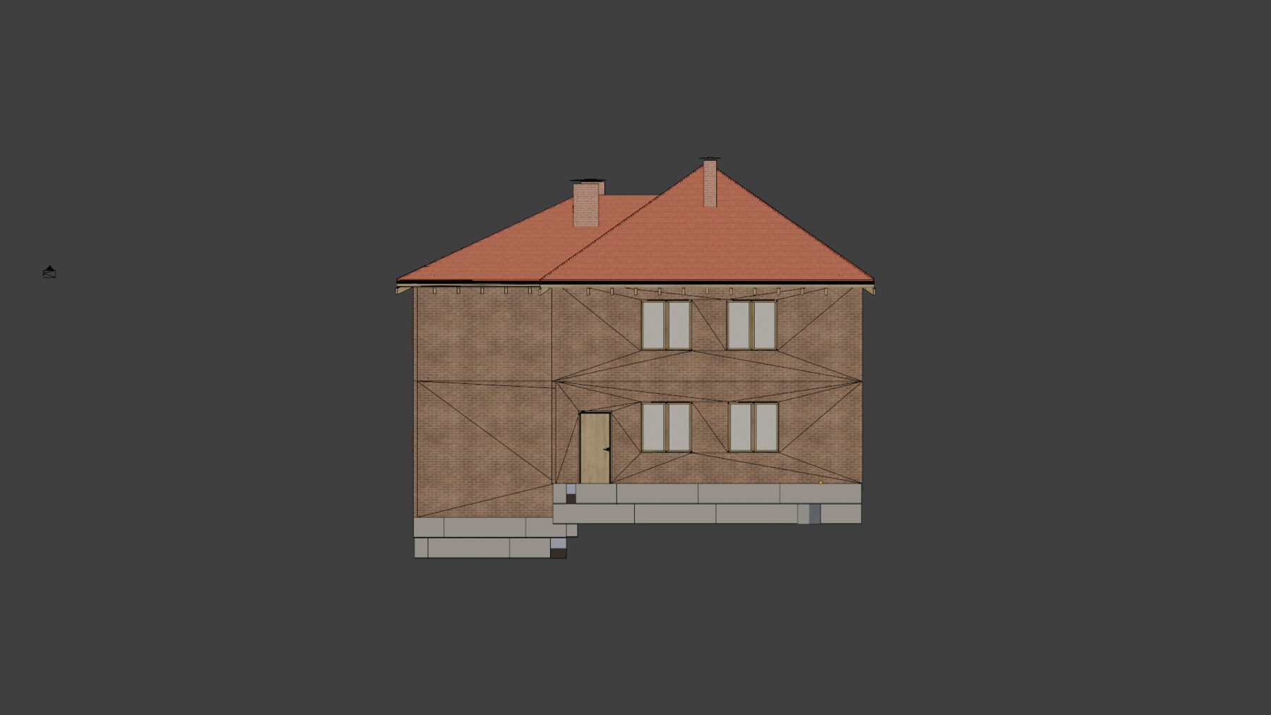 ArtStation - Low poly HOUS game redy Free low-poly 3D model Free low-poly  3D model | Game Assets