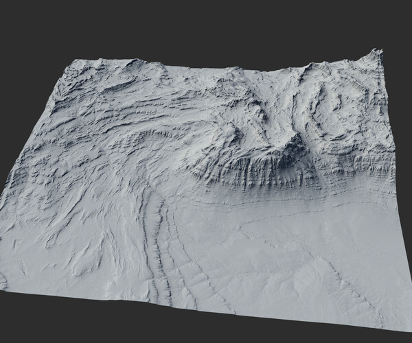 ArtStation - Desertic Terrains Collection Vol.2 | 12 Terrains at 8k ...