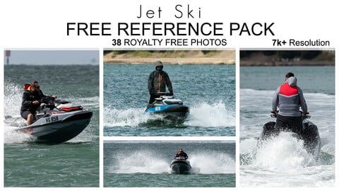 Free Reference Pack - Jet Ski - 38 Royalty Free Photos