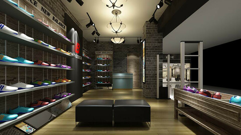 Business - Shopping Mall - Shoe Store 02