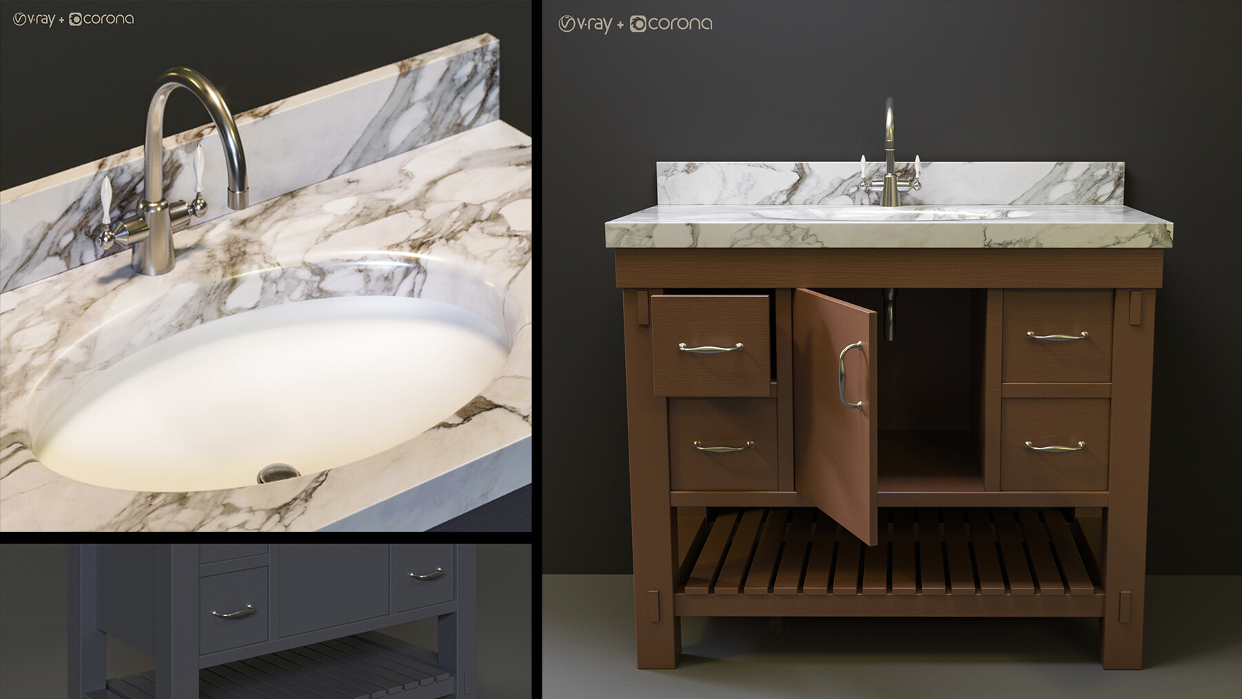 ArtStation Classic Bathroom Vanity Resources