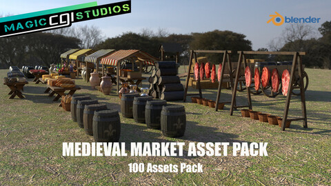 Medieval Market Asset Pack