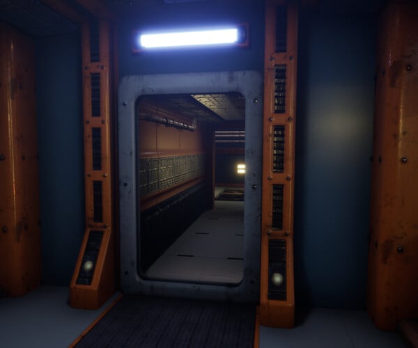 ArtStation - Sci-Fi Interior Vol 1 For Unreal And Unity | Game Assets