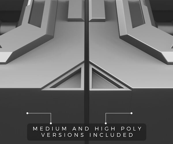 Artstation Hard Surface Panels Volume 1 Resources