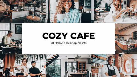 20 Cozy Cafe LUTs and Lightroom Presets