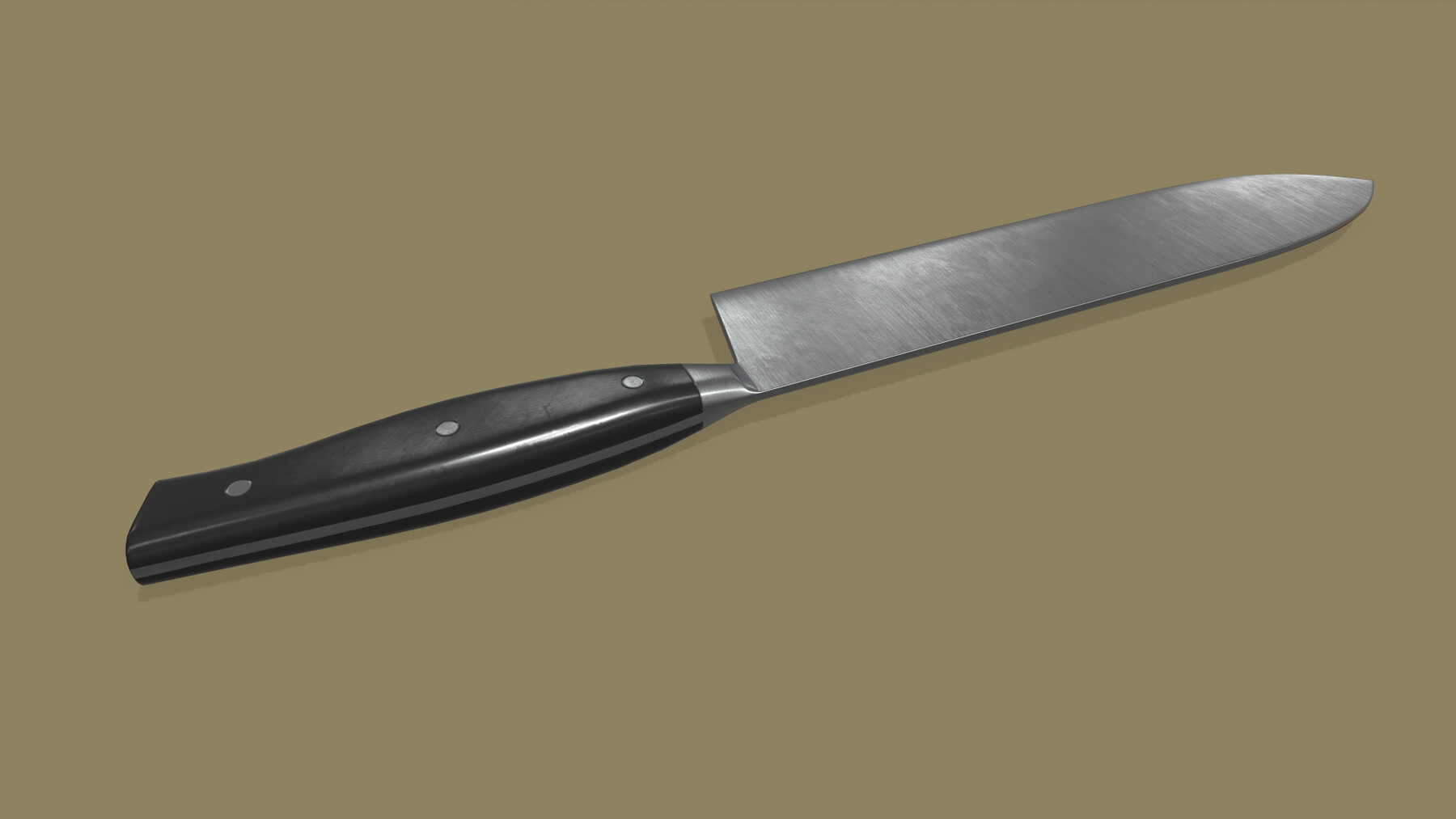 ArtStation Kitchen Knife Set Game Assets