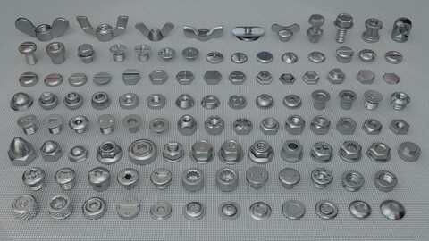 Bolts Collection - 108 pieces