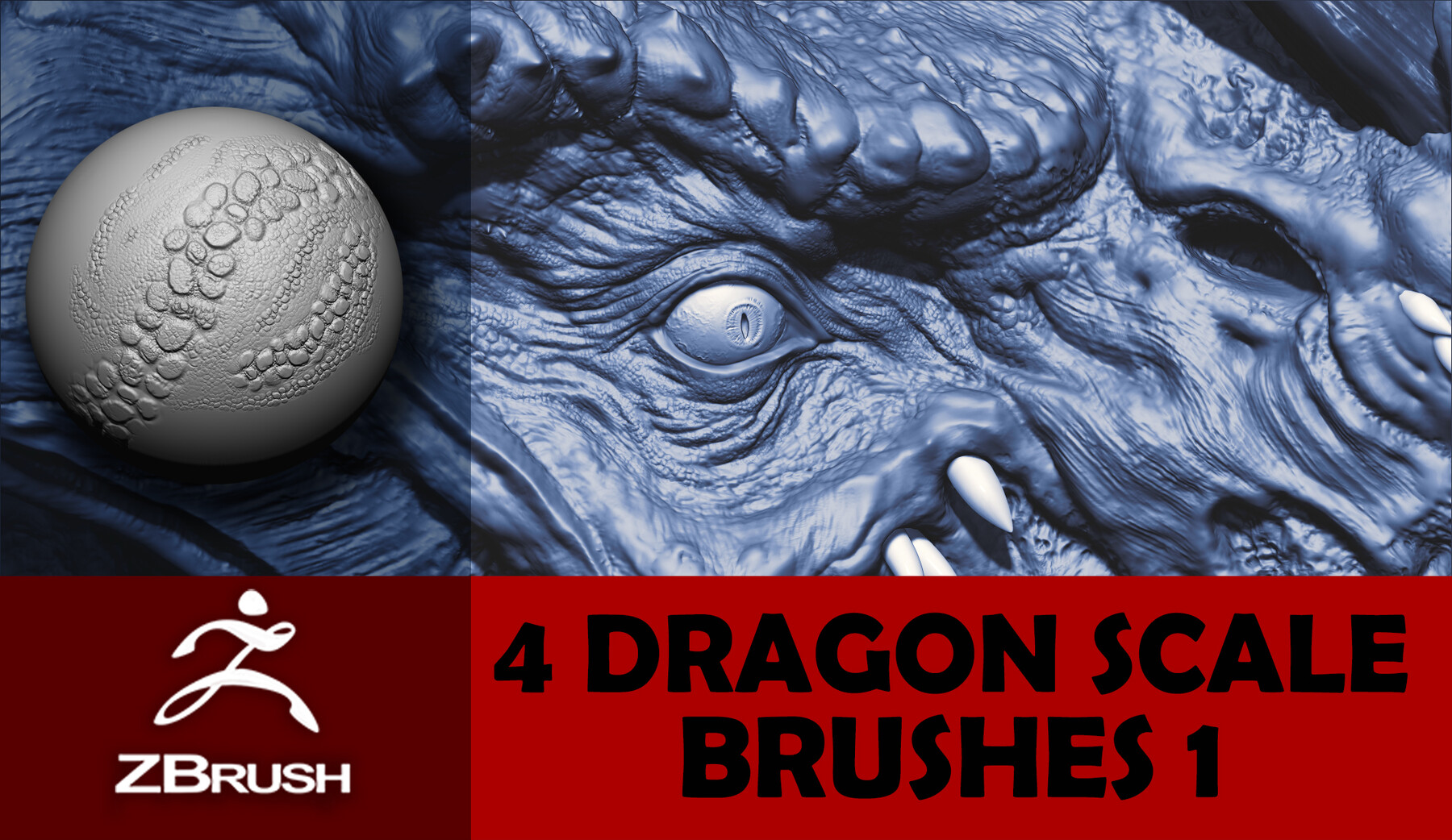 dragon scale brush zbrush