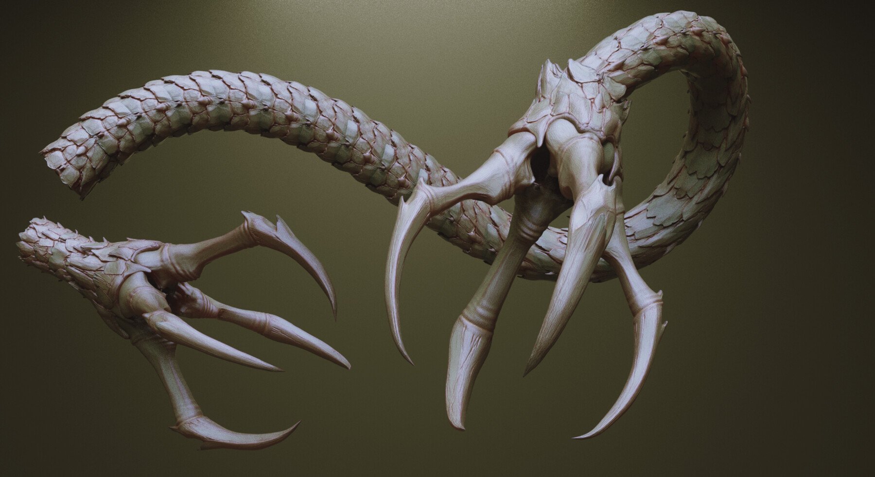zbrush curl tentacle