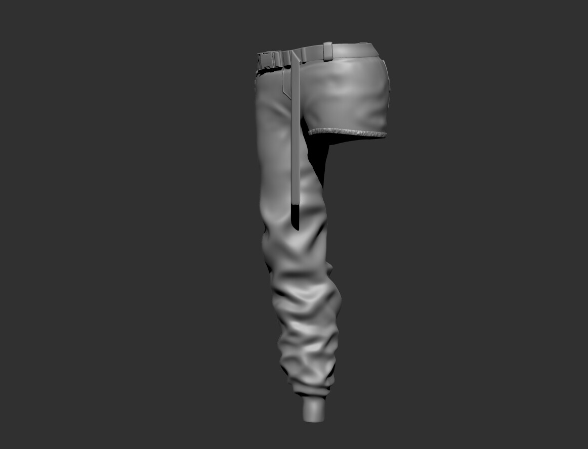 ArtStation - Female Combat Pants | Resources