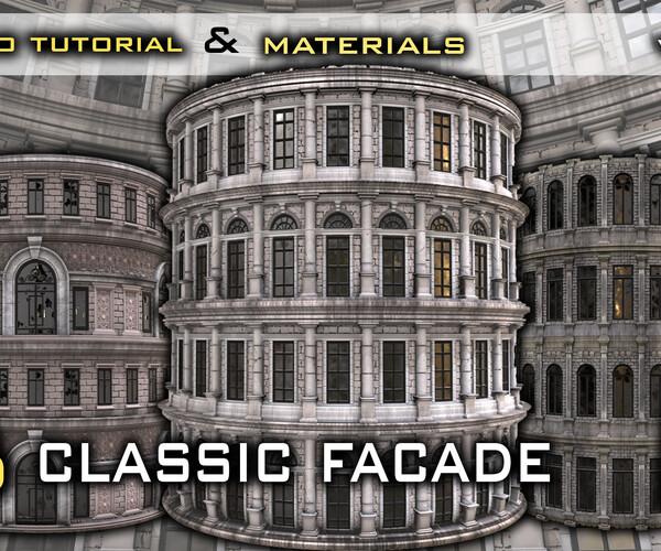 ArtStation - Facade Material Pack | Tutorials