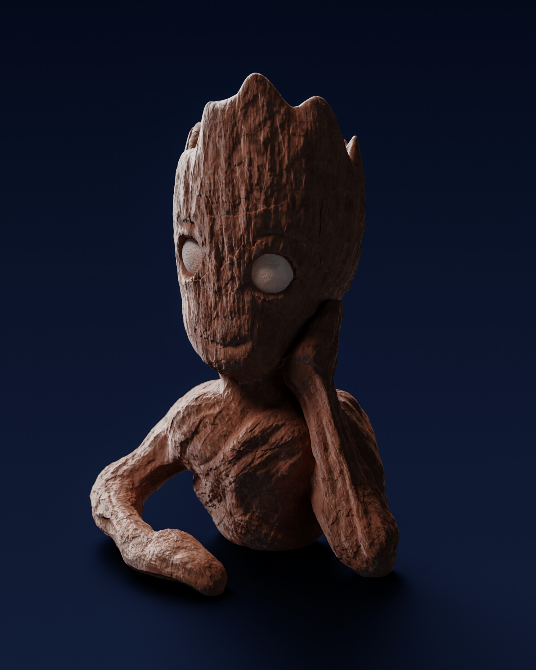 Artstation - Groot Stl File (for 3d Printing) 