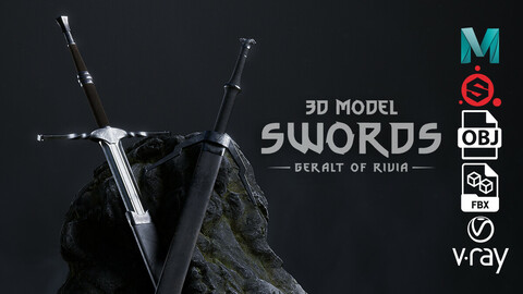 3D model Swords