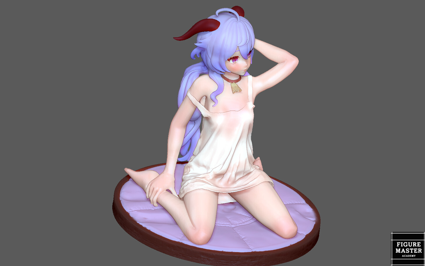 ArtStation - GANYU GENSHIN IMPACT CUTE GIRL GAME CHARACTER ANIME 3D PRINT |  Resources