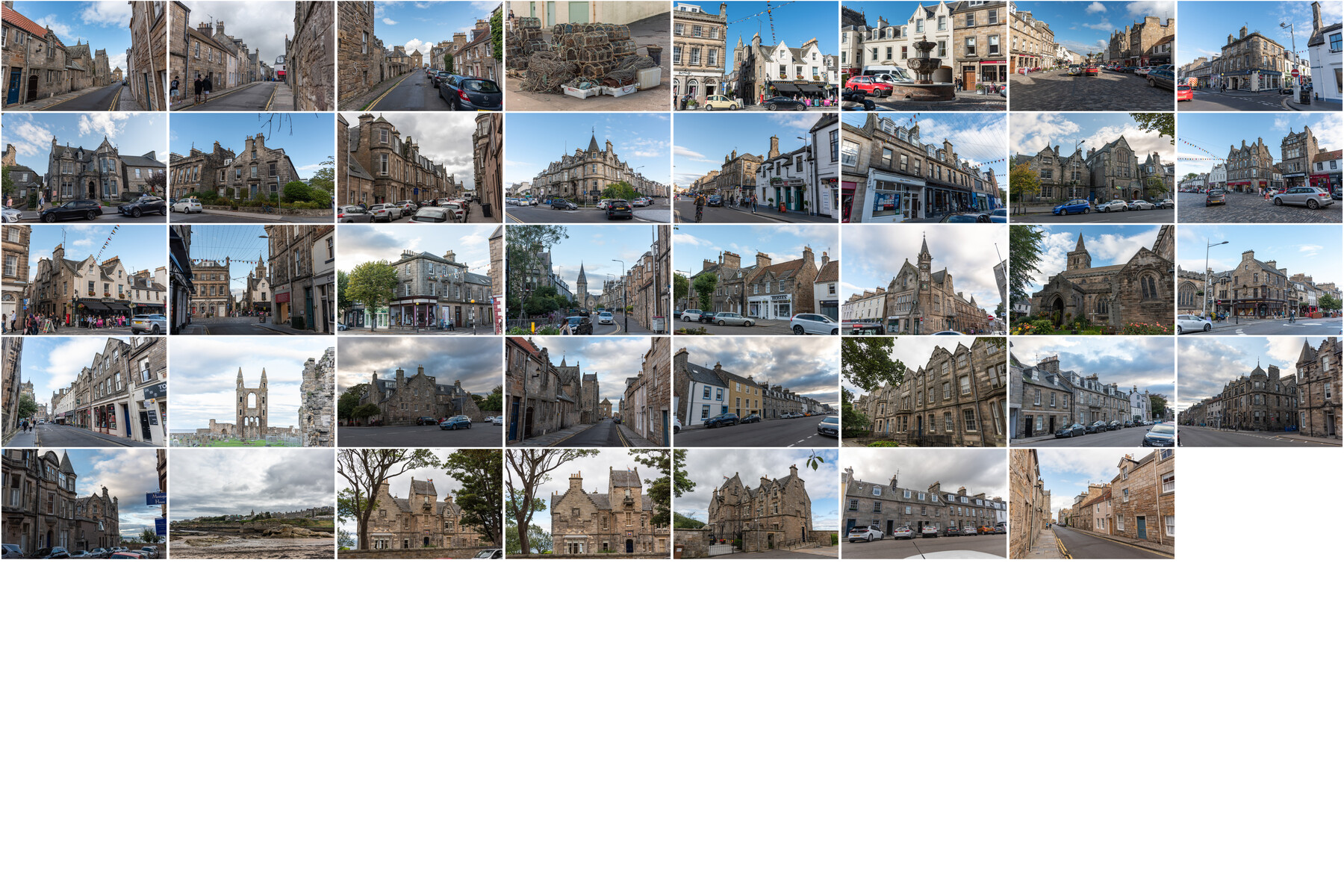 ArtStation Scotland, Scottish Towns and Buildings Photo Pack Resources