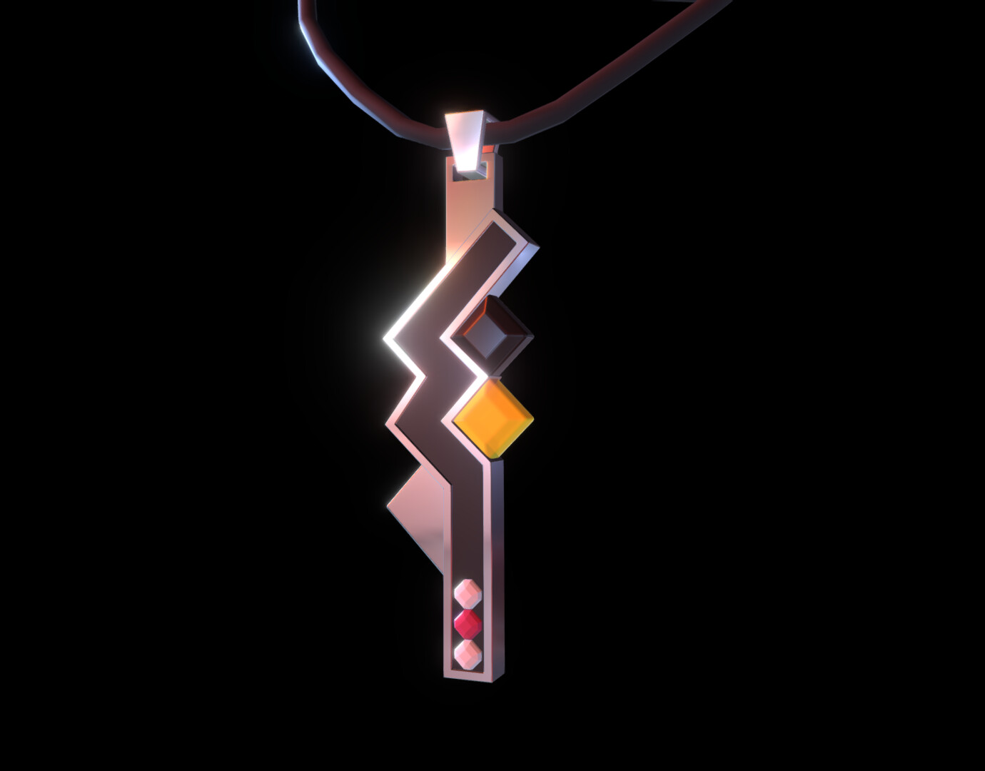 ArtStation Lightning Final Fantasy XIII Necklace Resources