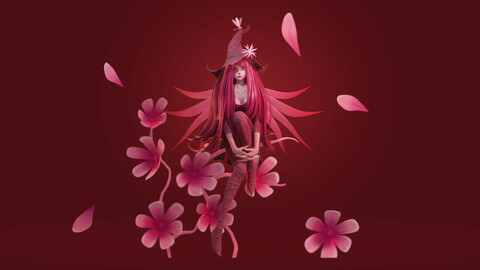 Spring 3D - Blender file only