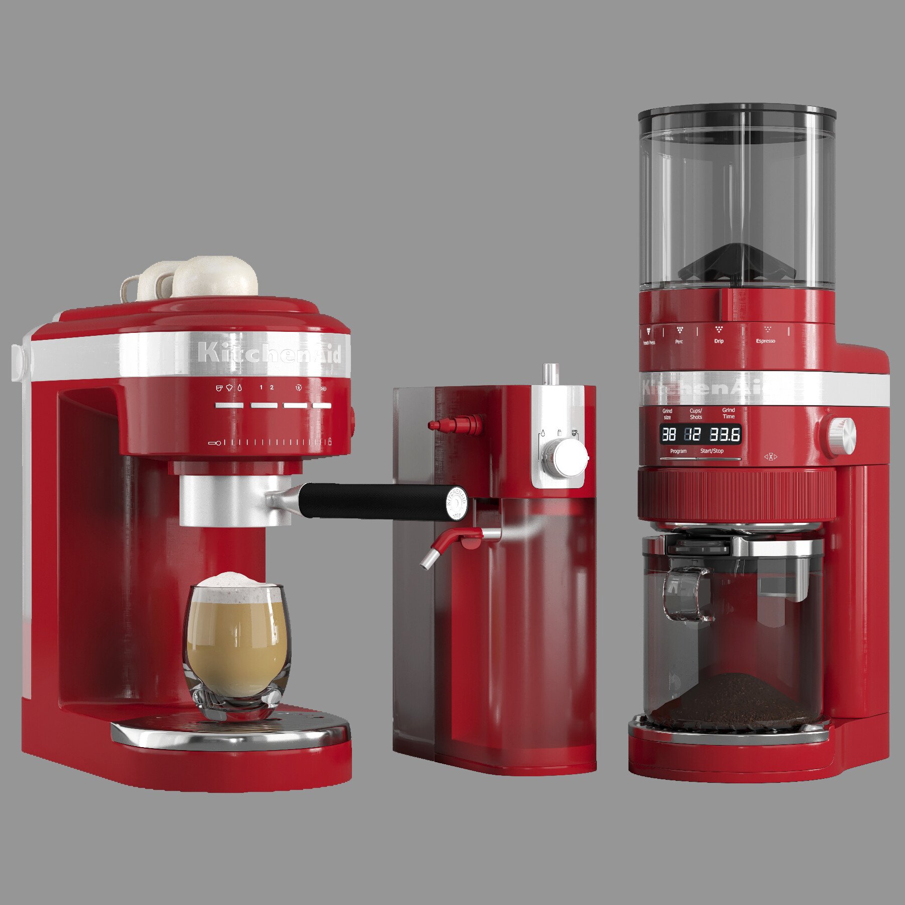 opnåelige hoppe Officer ArtStation - KitchenAid Coffee Collection ( Espresso Machine and Grinder )  | Resources