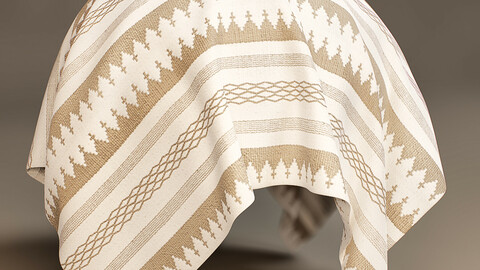 PBR - RUSTIC SHEET OR CARPET - 4K MATERIAL