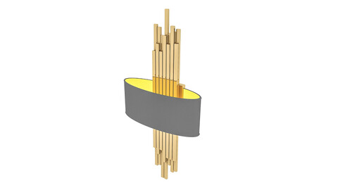 3D classic sconce 02