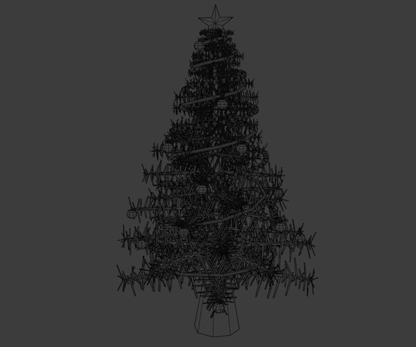 ArtStation - Christmas tree | Game Assets