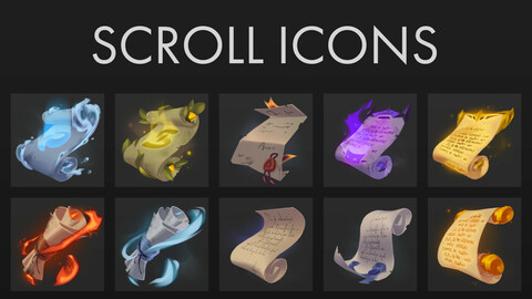 Scroll Icons Pack