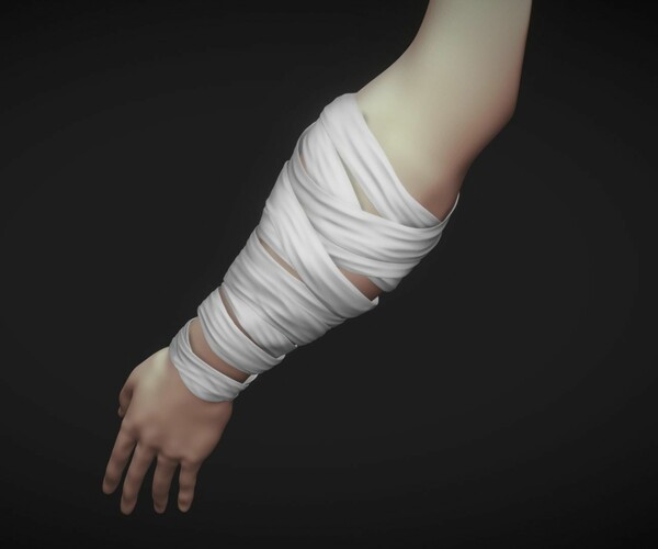 Artstation Arm Bandage Resources 6258