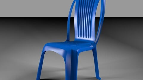 3D Plastic chair