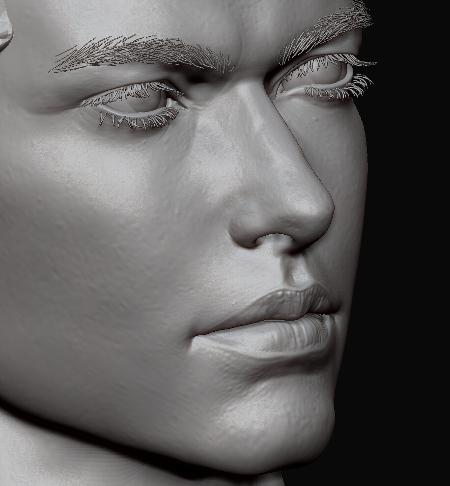 ArtStation - Asian Male handsome guy Head for Production High Poly 3D ...