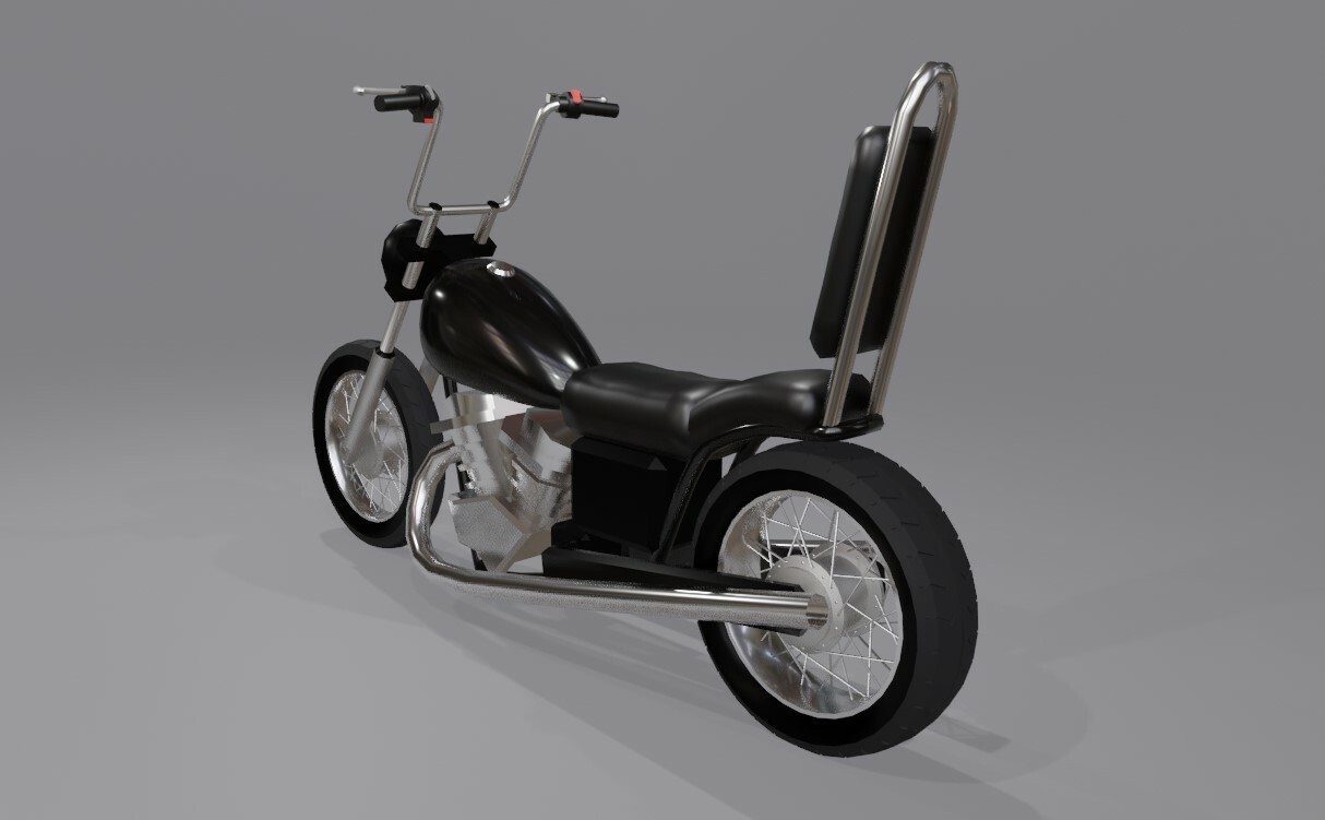 3D Motocicleta Pop 110i Para Jogos Low Poli model - TurboSquid 1973789