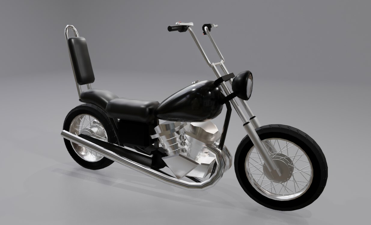 3D Motocicleta Pop 110i Para Jogos Low Poli model - TurboSquid 1973789