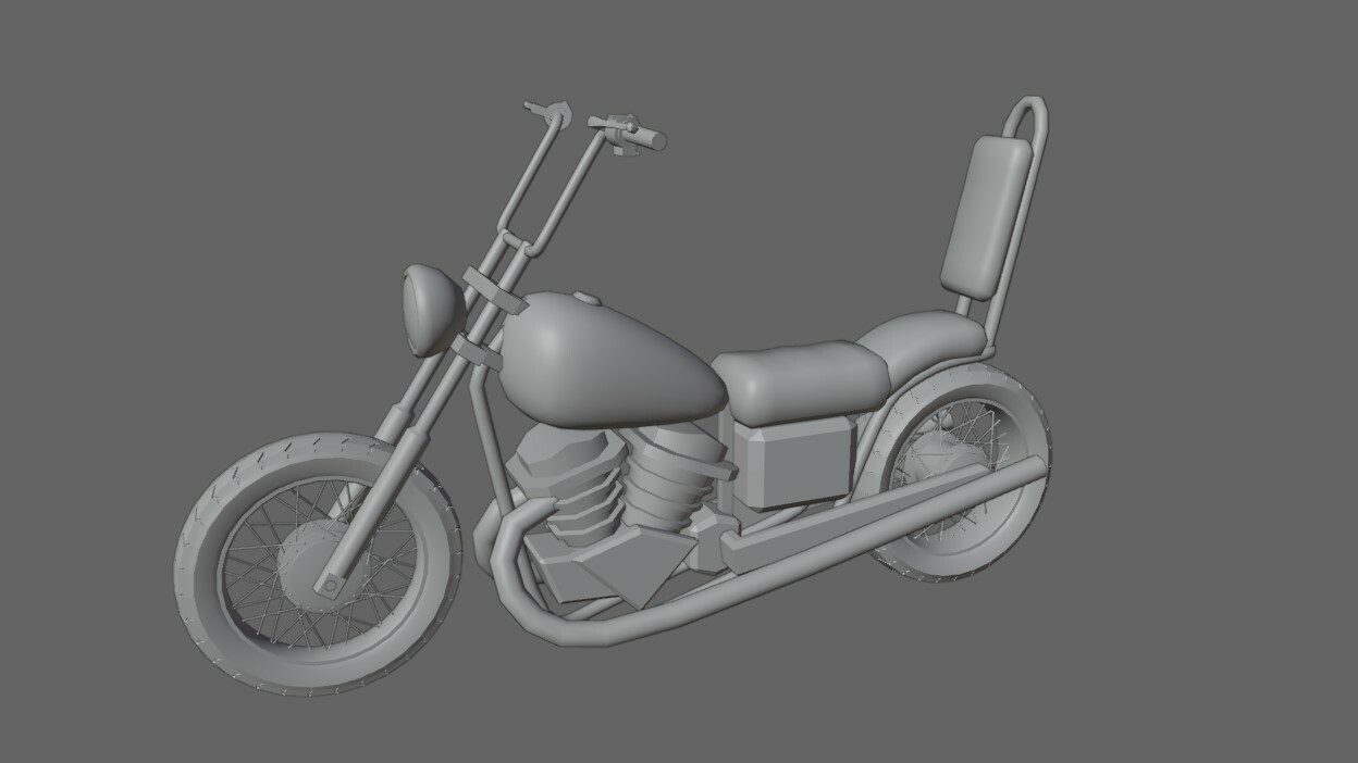 3D Motocicleta Pop 110i Para Jogos Low Poli model - TurboSquid 1973789