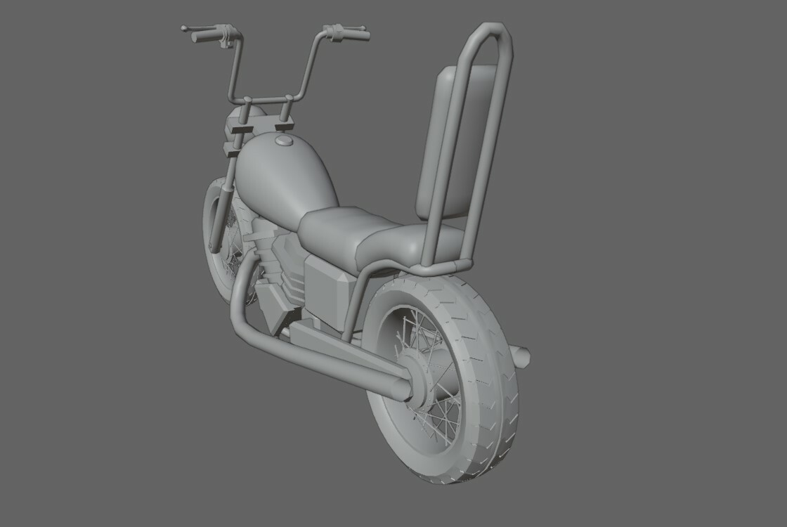 3D Motocicleta Pop 110i Para Jogos Low Poli model - TurboSquid 1973789