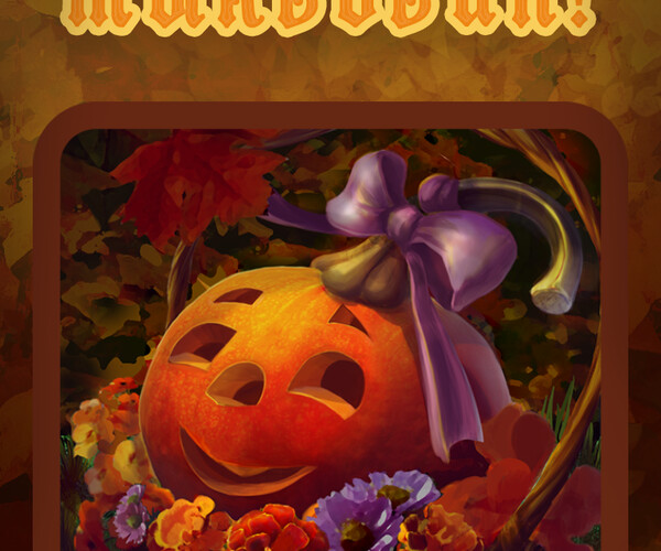 ArtStation Jolly Pumpkins Artworks