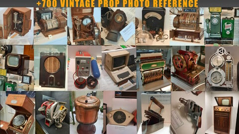 +700 Vintage prop photo reference