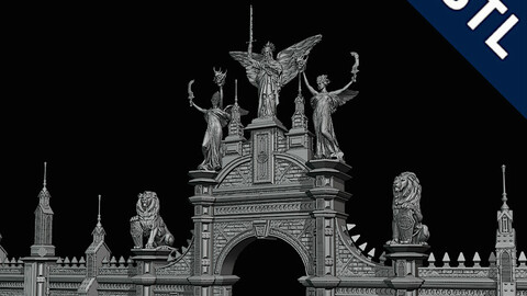 Gate + Wall (Modular) 3D Printing